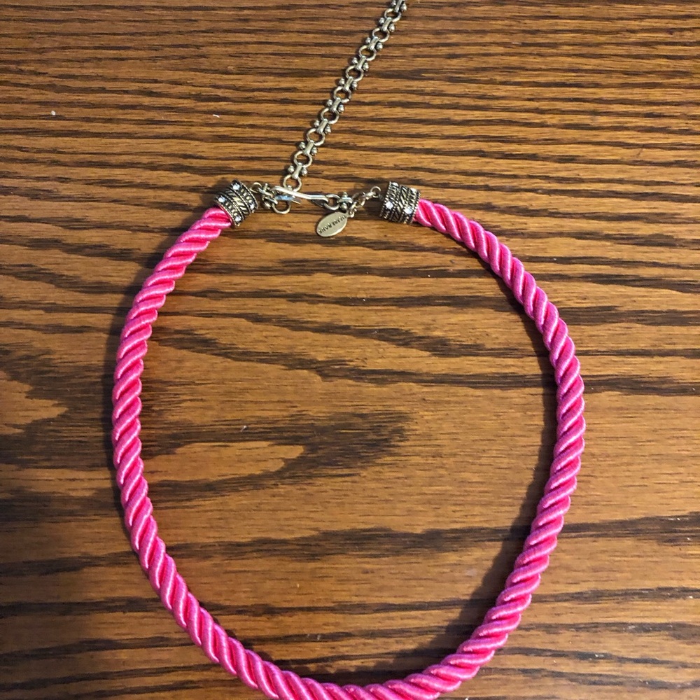 Heidi Daus Pink and Gold Necklace